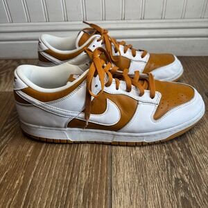 Nike Dunk Low QS Curry & White sneakers size 13